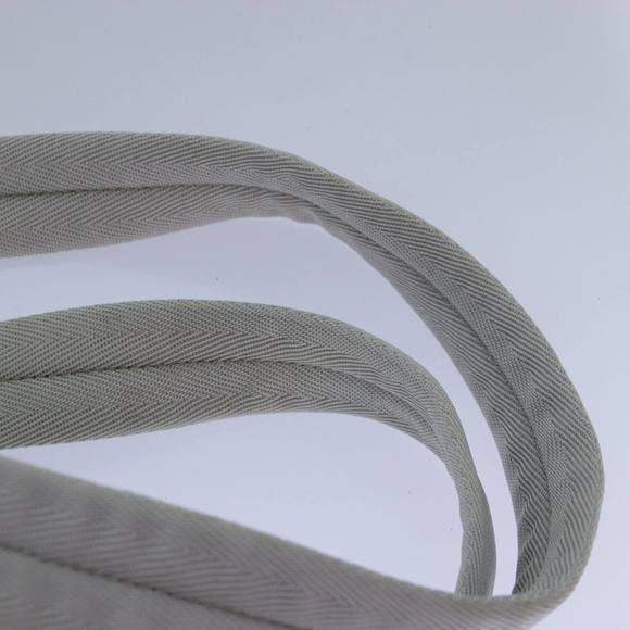 PRADA Backpack Nylon White Silver Auth 85291V main image 10
